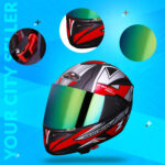 The YourCitySeller "Street-Stalker RAMBOW VISOR - Image 2